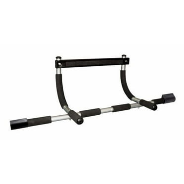 Upper Body Workout Bar up to 440 lbs Exercise Fitness Workout Bar with Level Meter and Adjustable Width Chin Up Bar No Screw Installation KMM Pull Up Bar for Doorway 